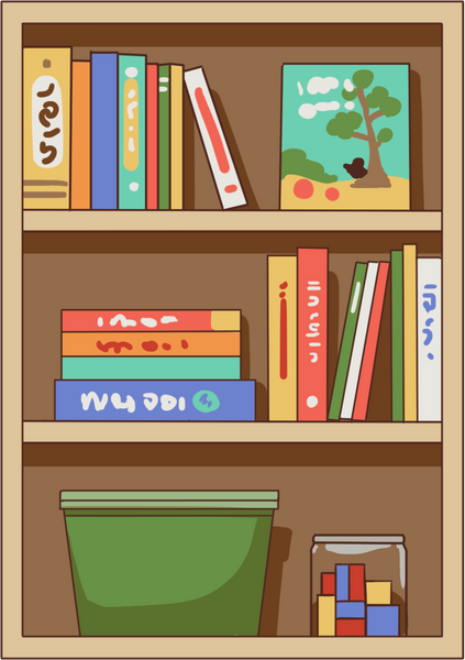 Lofi Anime Shelf